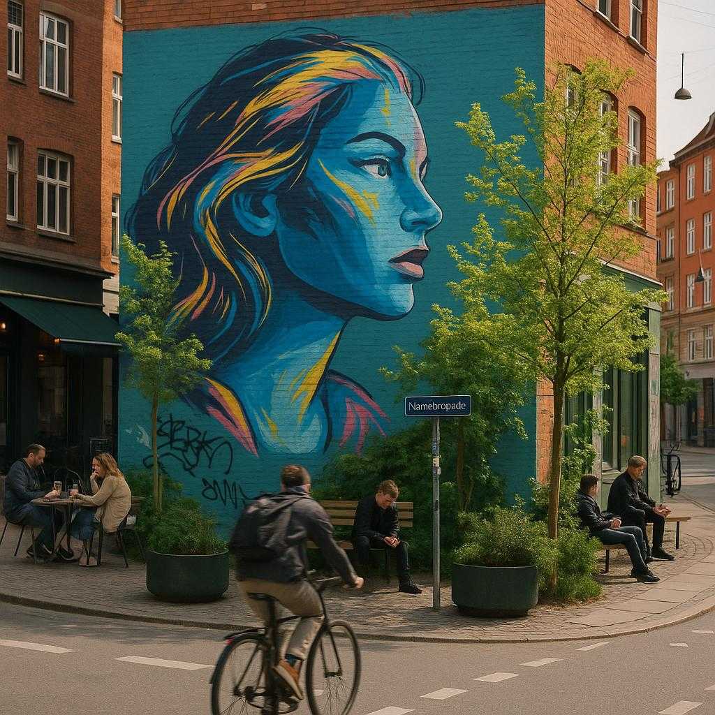 Nørrebros sjæl: Gadehjørner, gadekunst og grønne pusterum