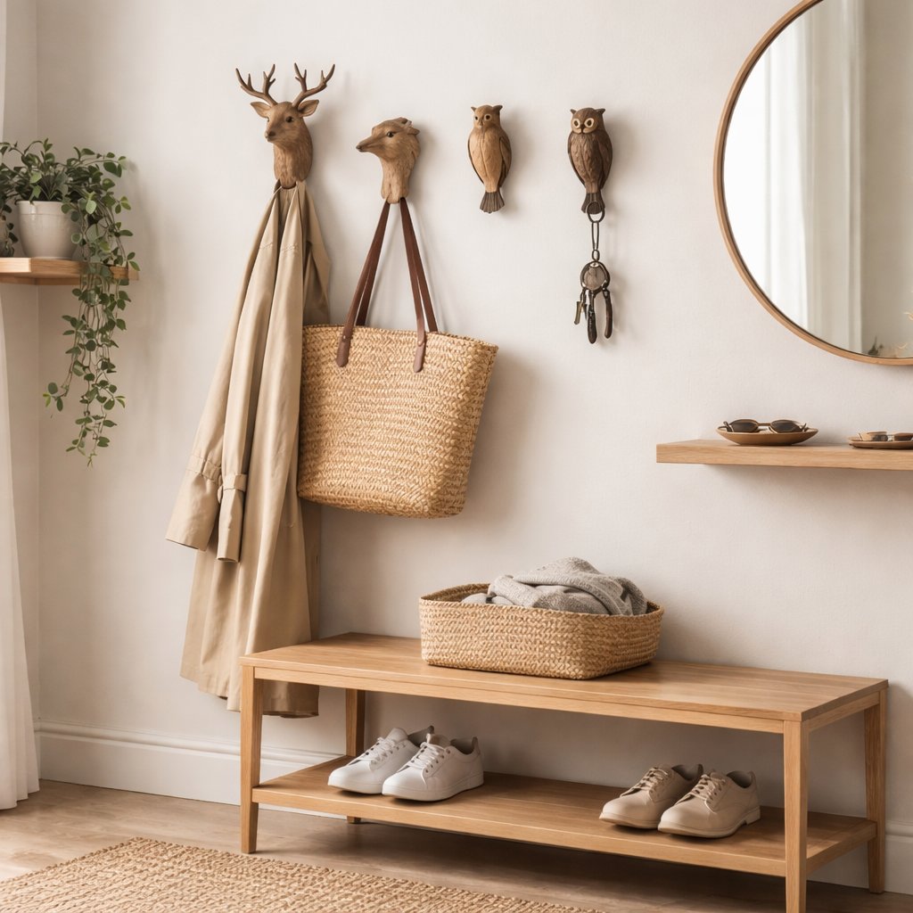 Entréen der fungerer: 7 tips til orden (og knager der ikke er kedelige)