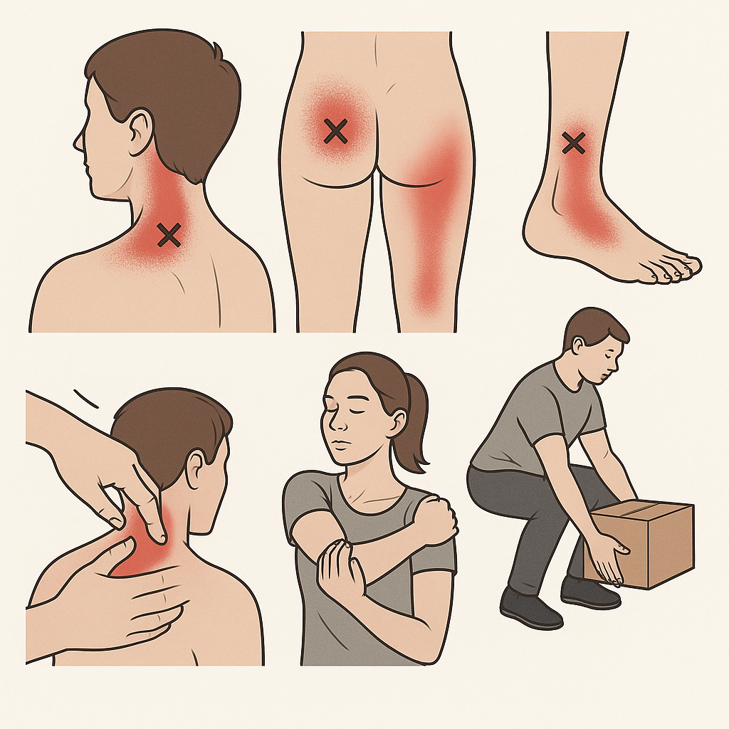 Triggerpunkt-terapi: hvad det er, og hvordan det adskiller sig fra “almindelig” massage